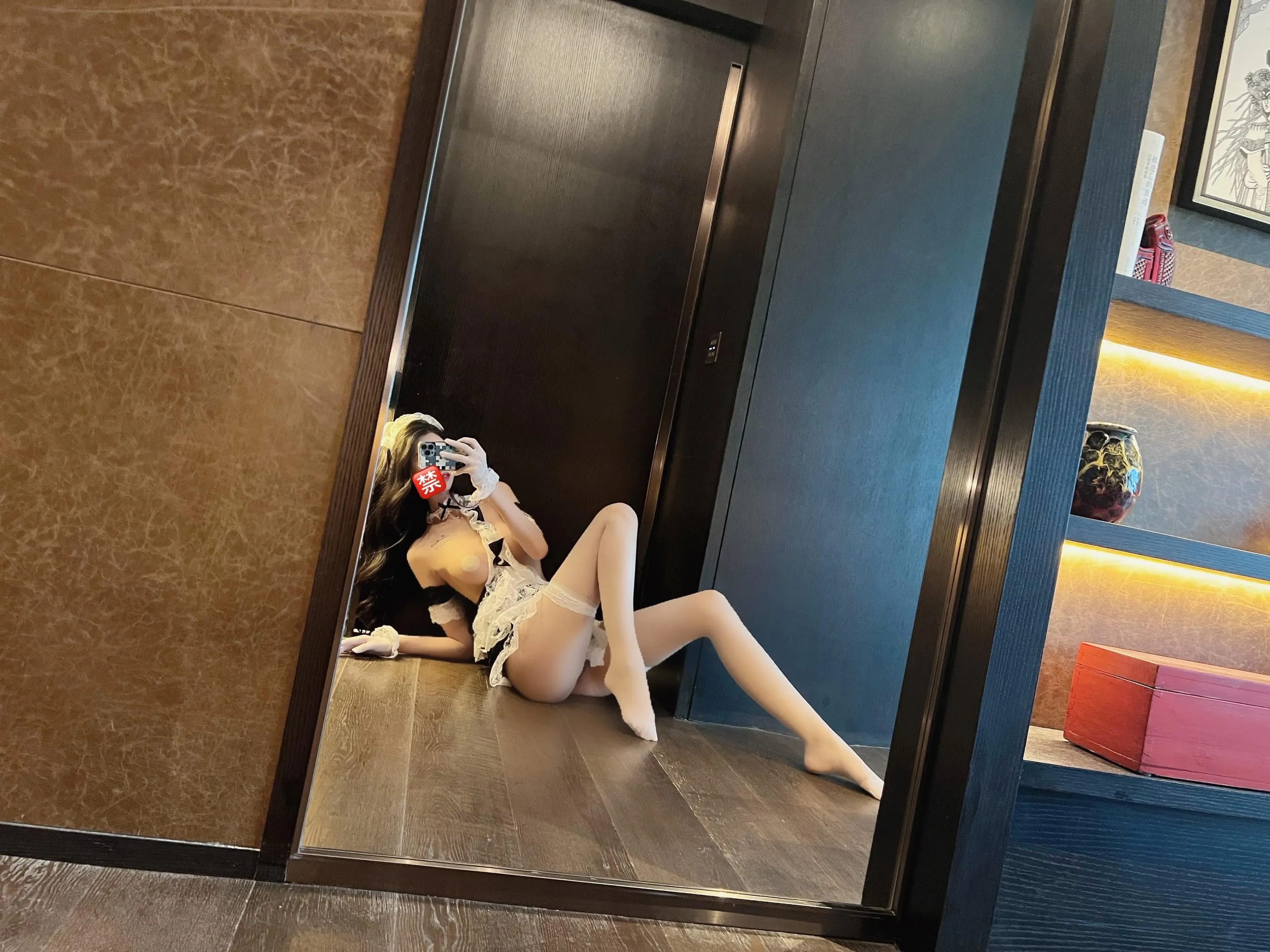 NO.010 葛征 –  白si女仆超性感套装 [36P]插图8